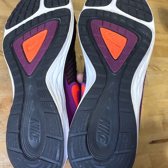 Nike Dual Fusion Run 3 Running Shoes Black Purple Women’s Size 9 - Picture 8 of 11